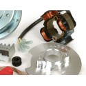 Encendido Malossi Vespower MKII 1,2 Kg (con luz de freno), Cono 19, Vespa 50/75, Super, SL, Primavera, PKS