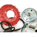 Encendido Malossi Vespower MKII 1,2 Kg (con luz de freno), Cono 19, Vespa 50/75, Super, SL, Primavera, PKS