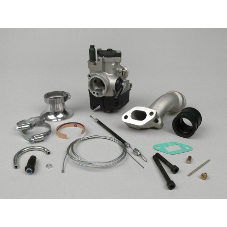 Kit Carburador Malossi 2 agujeros, 25mm Dellorto PHBL, distribuidor giratorio Vespa PKS
