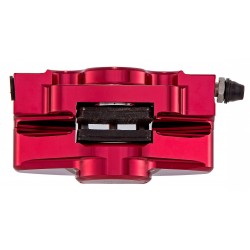 Pinza del freno SIP para Grimeca Classic, Vespa PX Disco aluminio, rojo anonizado, 31,5mm