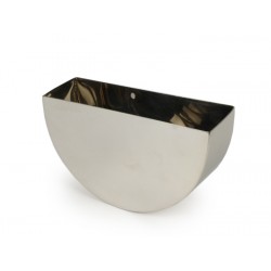 Caja de herramientas para rueda de repuesto detrás del escudo,Vespa Smallframe y Largeframe 10 pulgadas,acero inoxidable