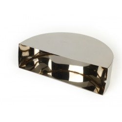 Caja de herramientas para rueda de repuesto detrás del escudo,Vespa Smallframe y Largeframe 10 pulgadas,acero inoxidable