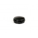 Tapón eje rueda tambor trasero 36mm, negro. Vespa PX Disco, TX, T5, COSA, para IRIS verificar medidas